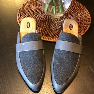 Dr. Scholl’s Exact Mules, Grey, Size 10